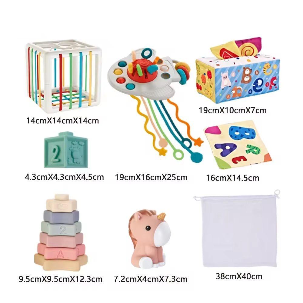 Set de 6 Juguetes Estimulación Temprana Bebes-1
