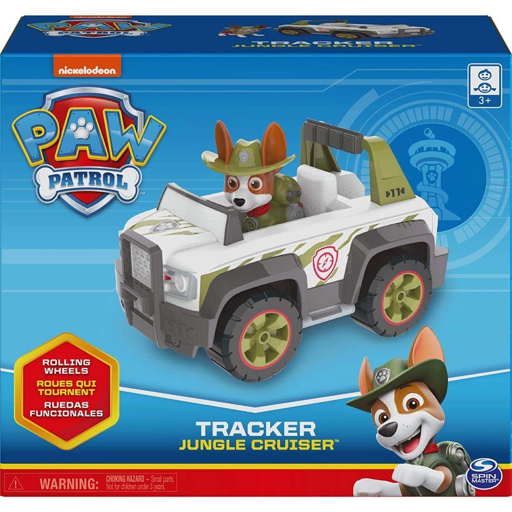 Paw Patrol Vehículo y Figura Tracker Patrulla Canina-3
