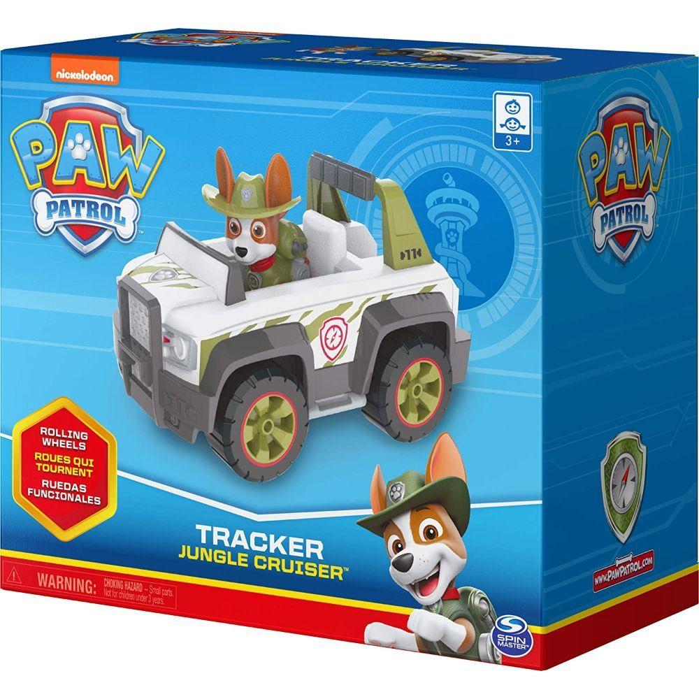 Paw Patrol Vehículo y Figura Tracker Patrulla Canina-4