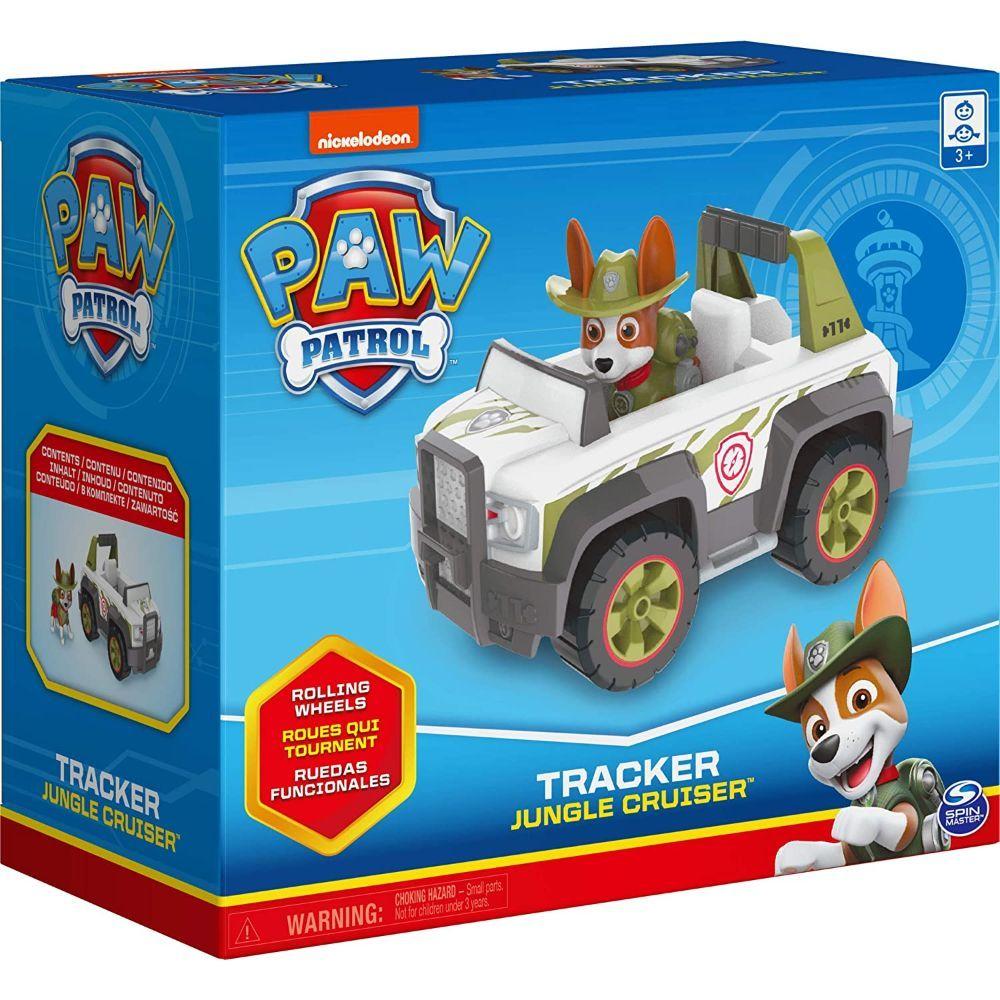 Paw Patrol Vehículo y Figura Tracker Patrulla Canina-5