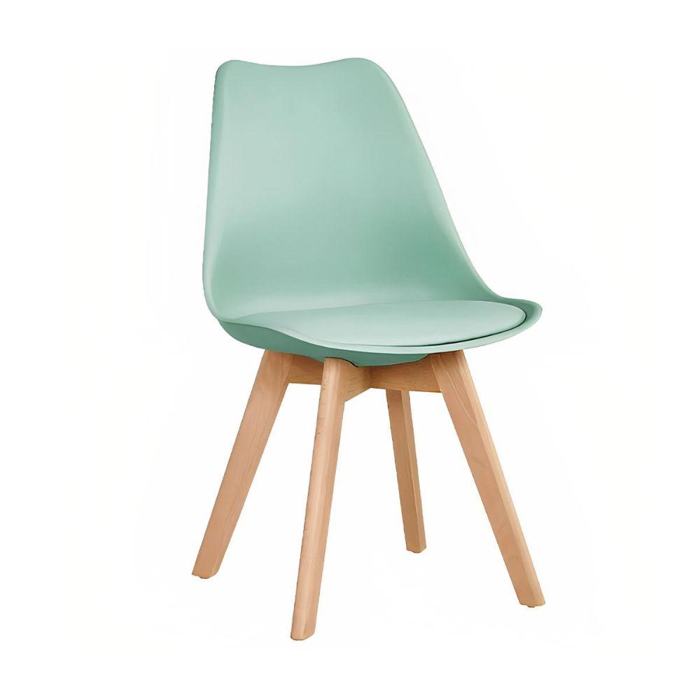 Silla Tulip Acolchada Menta-0