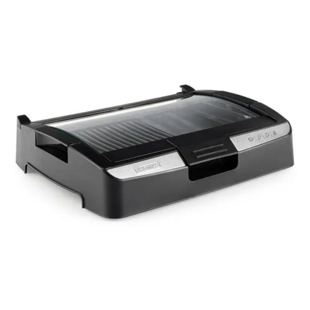 Parrilla Eléctrica Con Tapa De Vidrio Thomas-5