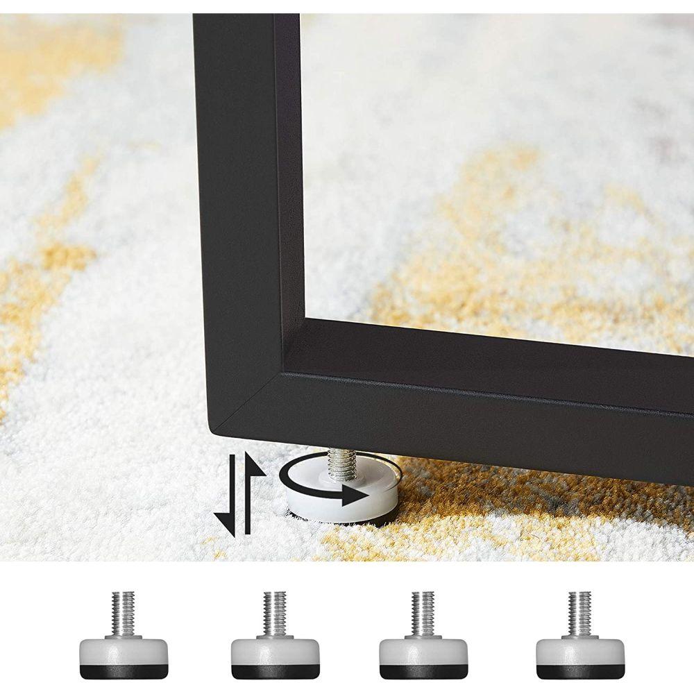 Mesa de Centro Redonda Drammen Estilo Industrial-4