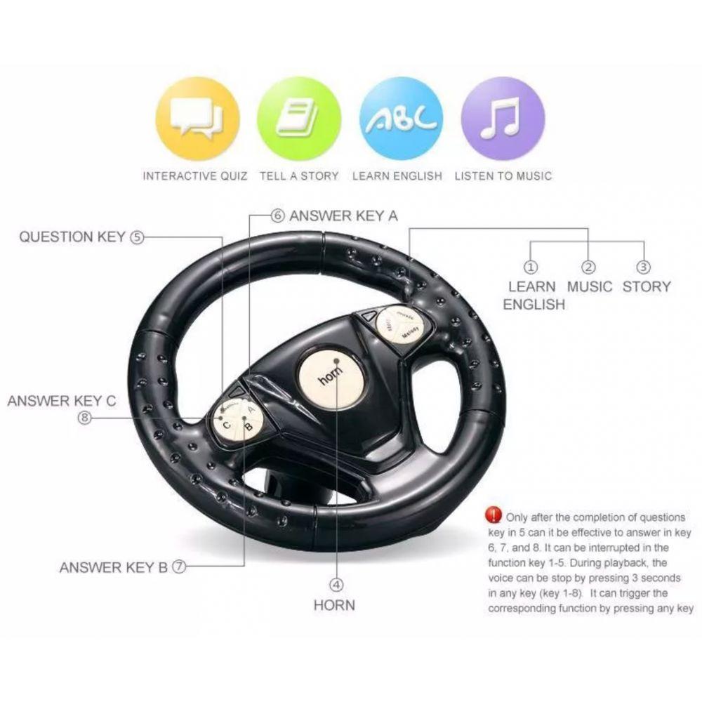 Correpasillo Auto Andador Infantil Rojo Luces Spacezat-2