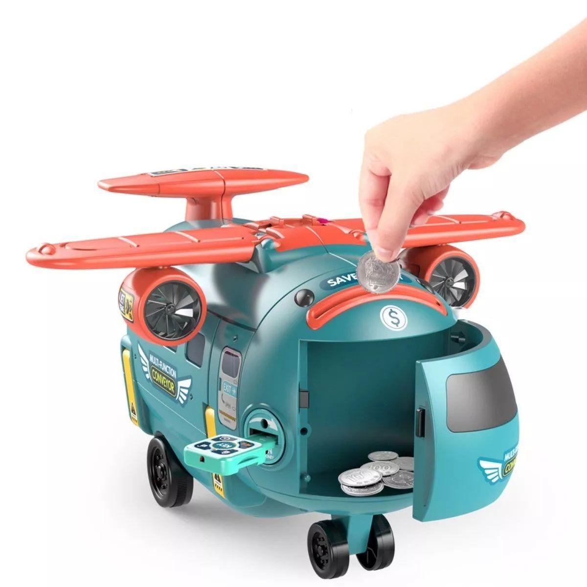 Avión Juguete Simulador de Piloto 3 en 1 con Luces y Sonidos-7