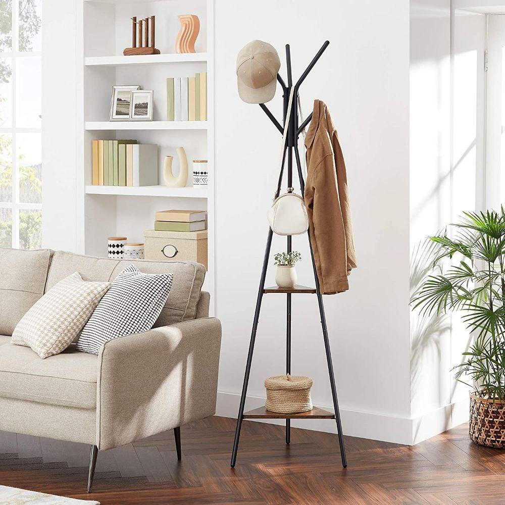 Mueble Estante Esquinero Perchero Aland Estilo Industrial-3