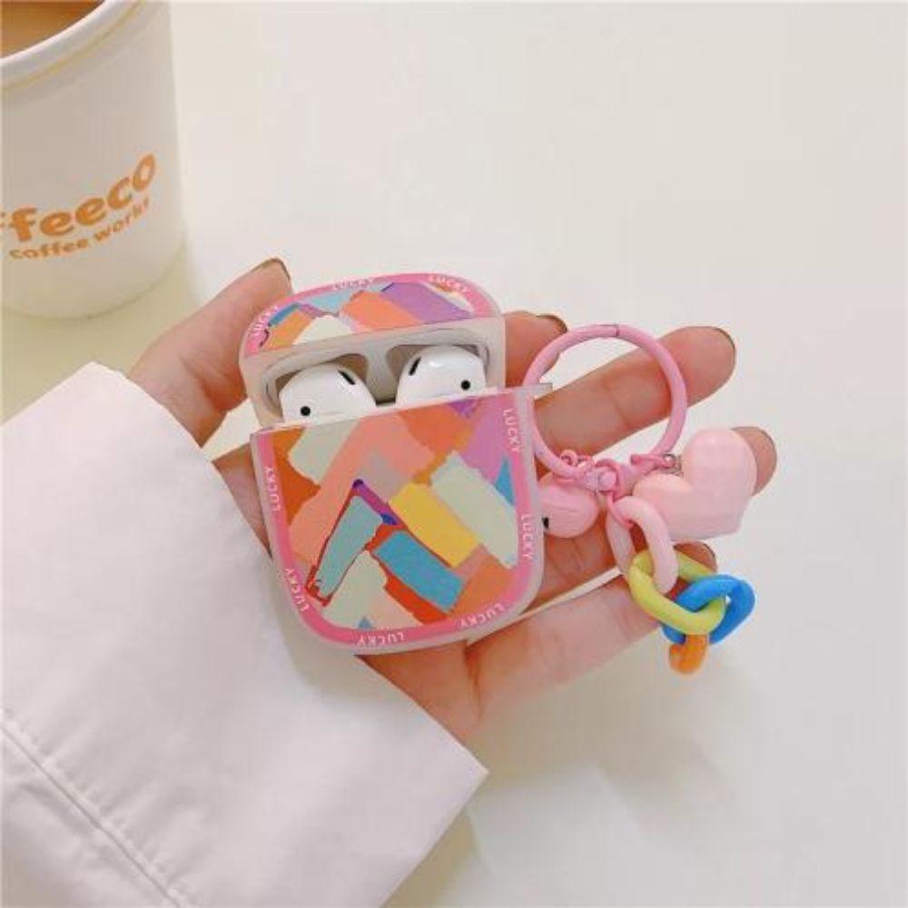 Case Protector Silicona Airpods 1ra/2da Gen Multicolor-2