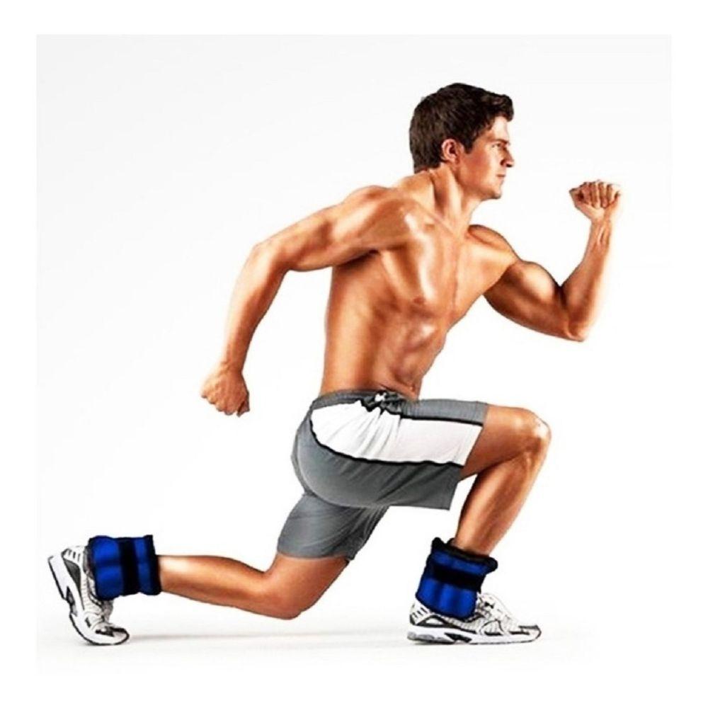 Set Dos Pesas Tobilleras Muñecas Brazo Pierna 3 KG Spacezat-4