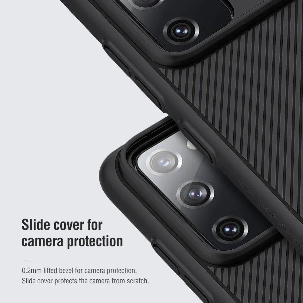 Carcasa Protector Camara Negra Nilkin Compatible Samsung S21-3
