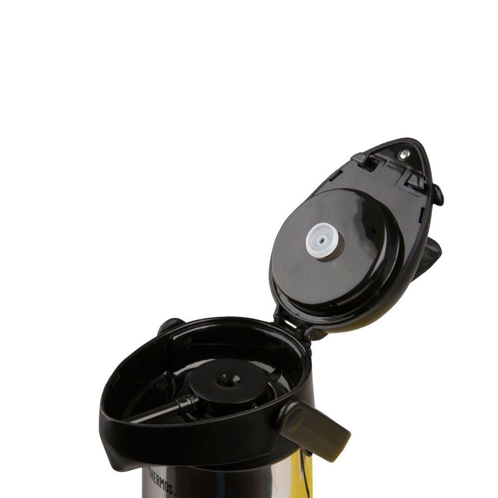 Termo Sifón de Acero Inox 2,5 Lts Thermos Plateado-3