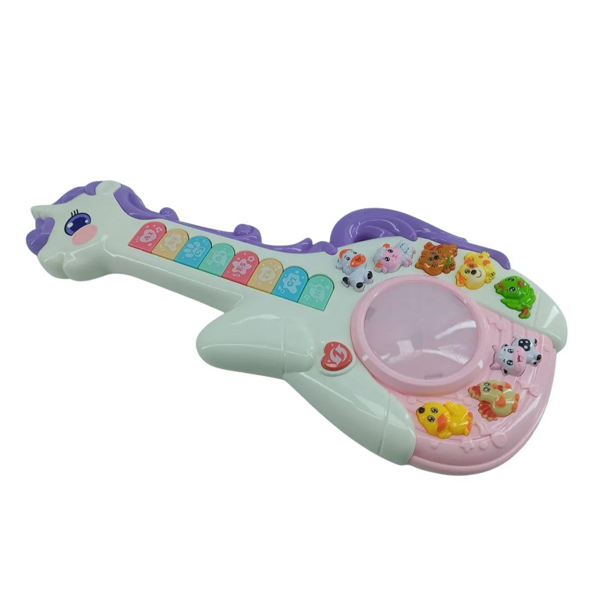 Guitarra Musical Unicornio Juguete Didáctico-2