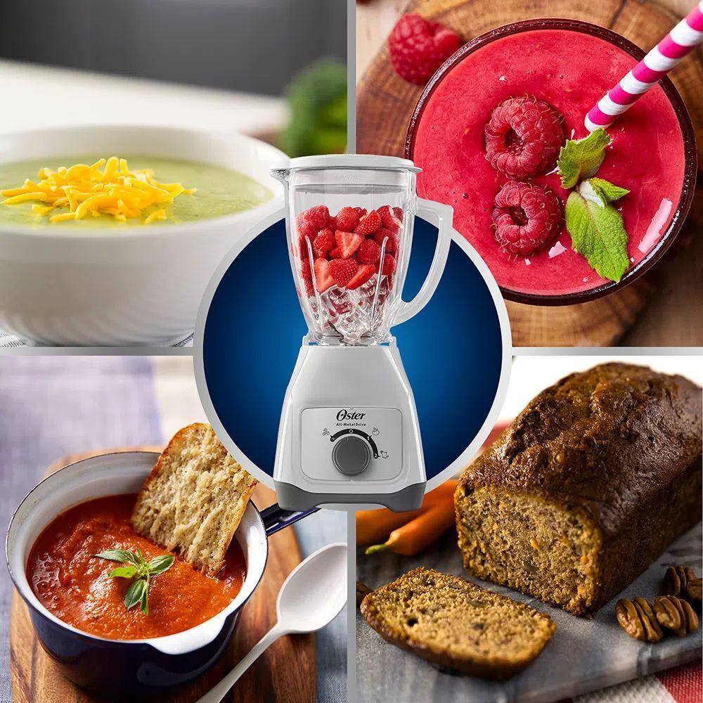 Licuadora Oster con vaso de vidrio BLSTKAGWRD-6