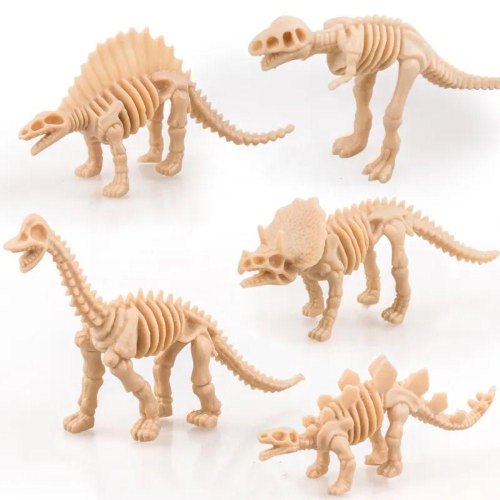 Juego de Excavación Fósiles Dinosaurio 6en1 con Herramientas-9