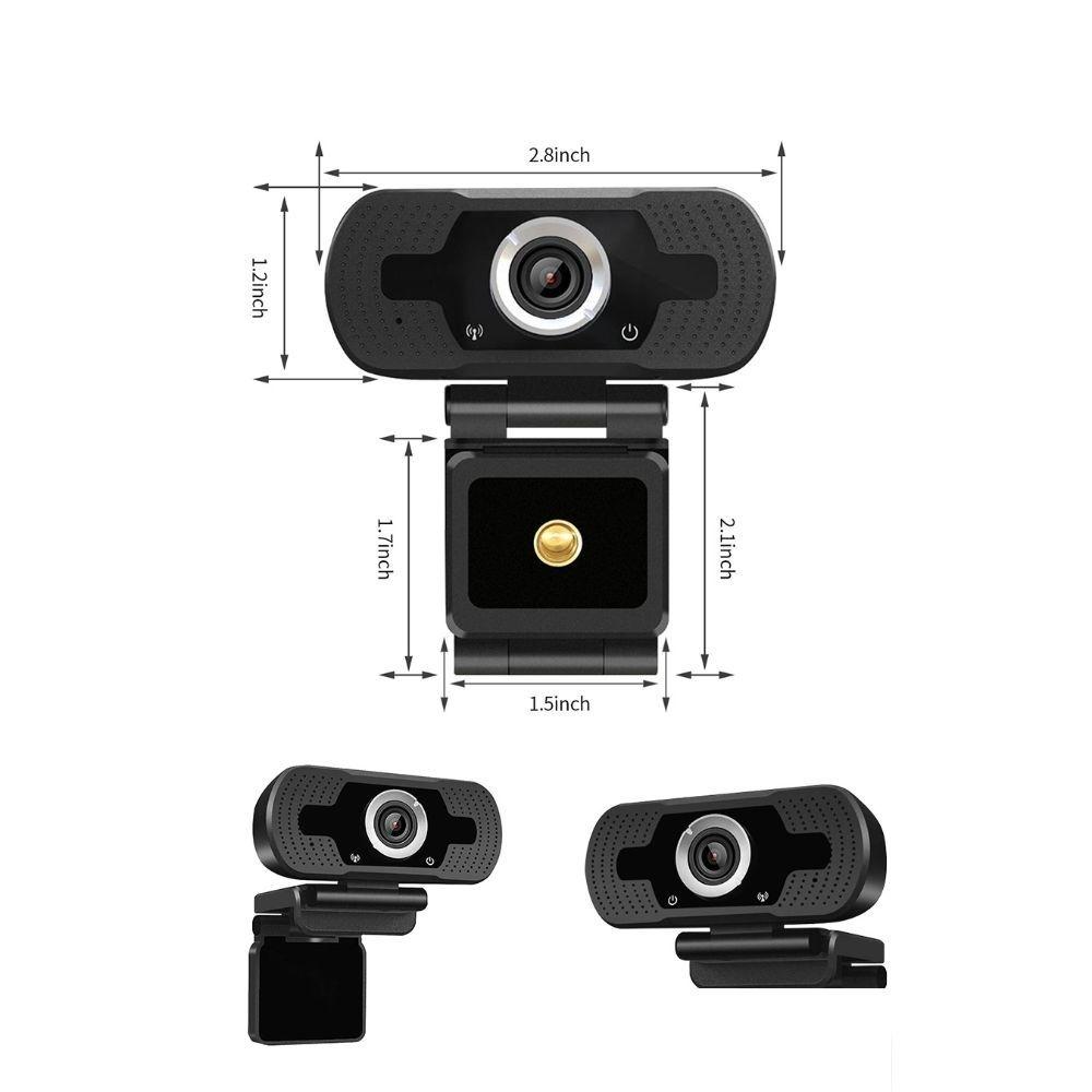 Webcam con Trípode y Micrófono Incorporado Full HD-2