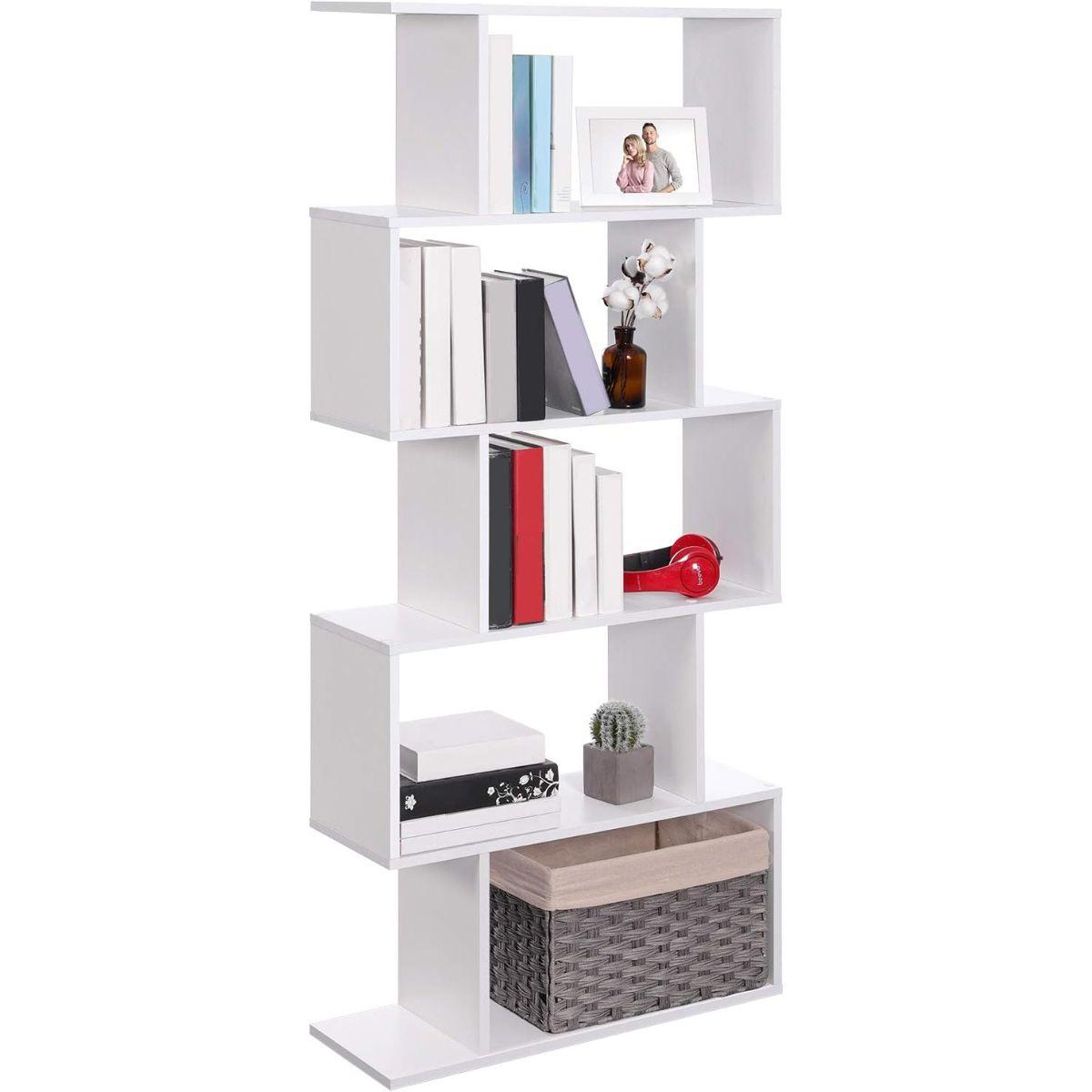 Estanteria Escalonada Blanca Vejby-4