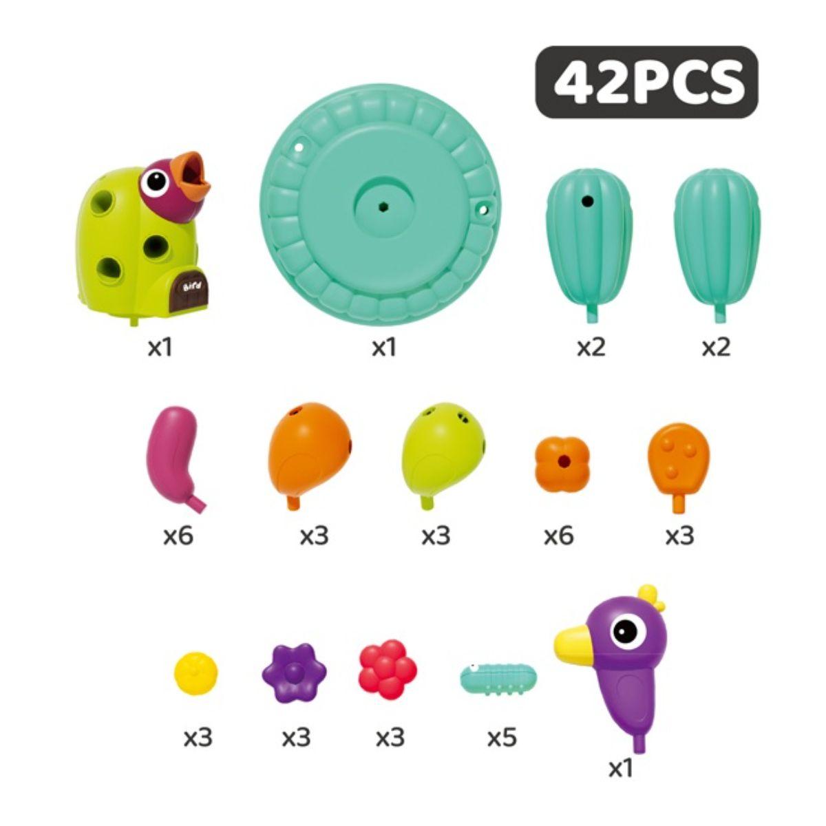 Bloques Construcción Cactus DIY 42 piezas Juego Didáctico-2