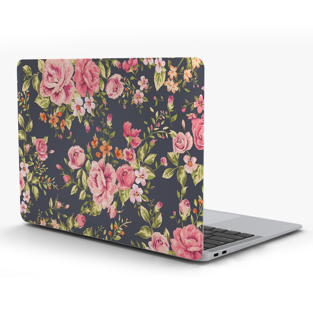 Carcasa para Macbook Air 13" M1 A1932/A2179/A2337 Flores-0