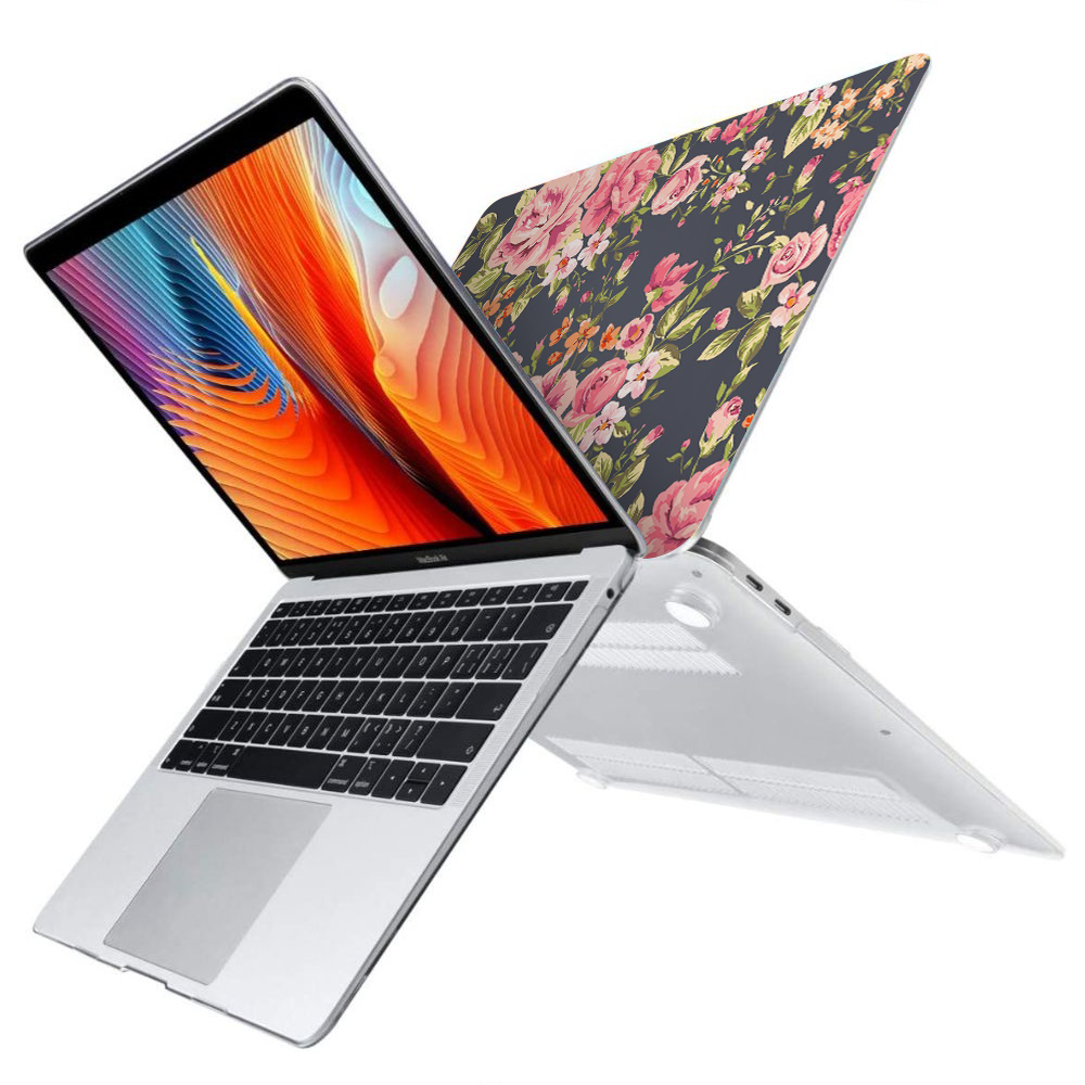 Carcasa para Macbook Air 13" M1 A1932/A2179/A2337 Flores-2