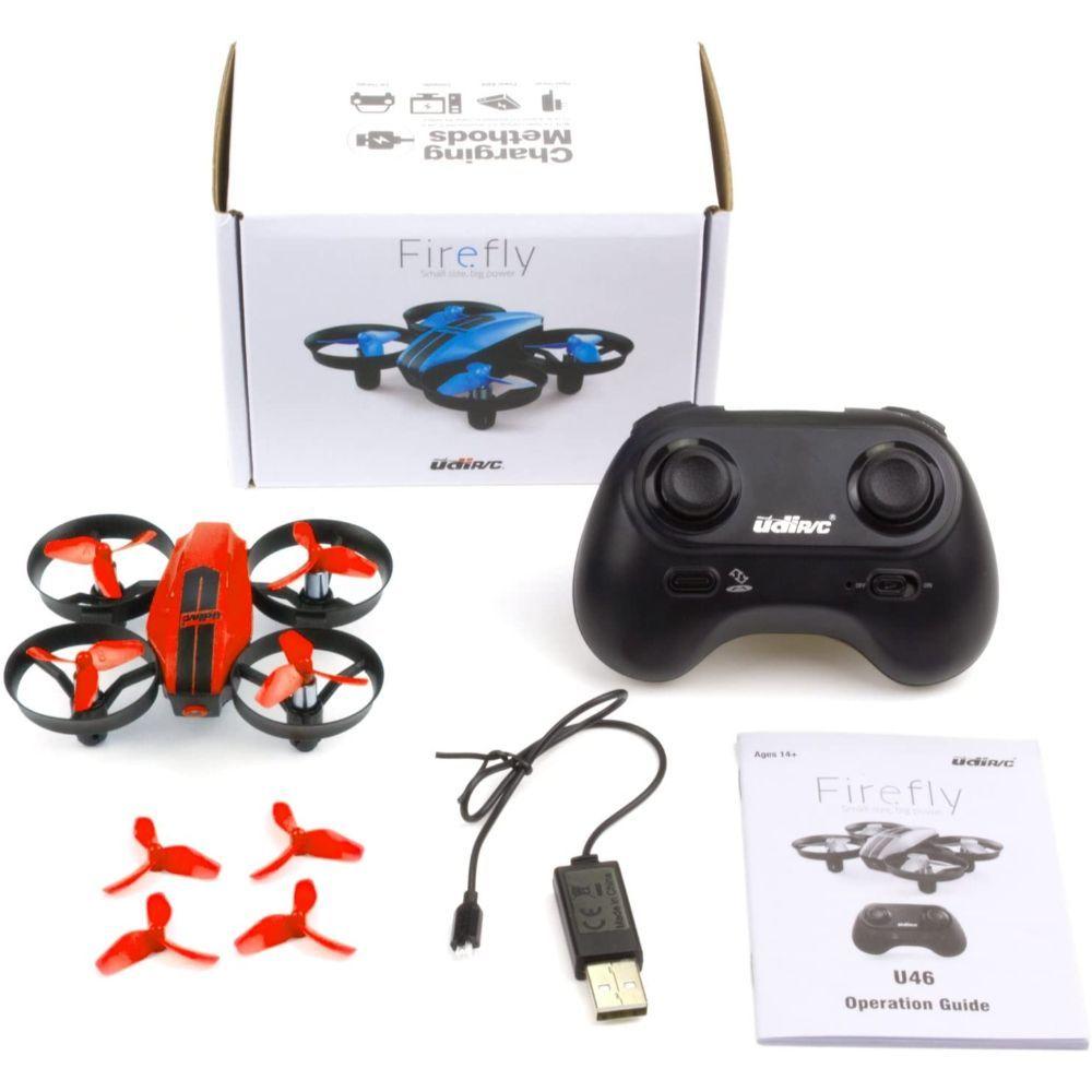 Mini Drone Infantil U46 2.4Ghz Rojo-2