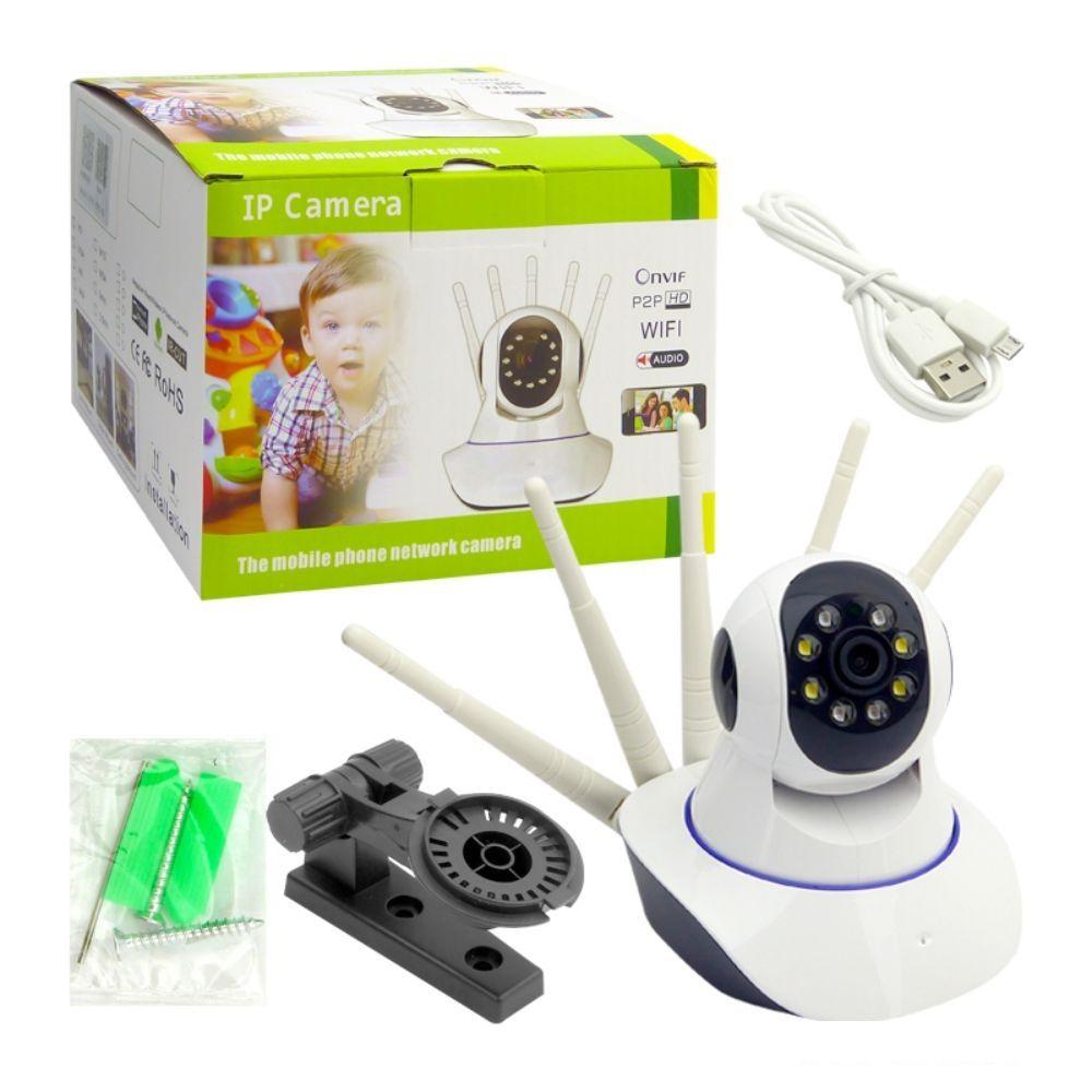 Camara IP Wi-Fi/TF 5 Antenas y Visión Nocturna-4