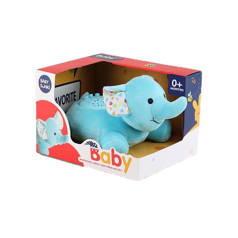 Espanta Cuco Peluche Proyector Led Elefante-0