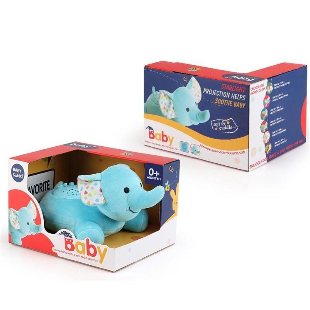 Espanta Cuco Peluche Proyector Led Elefante-1