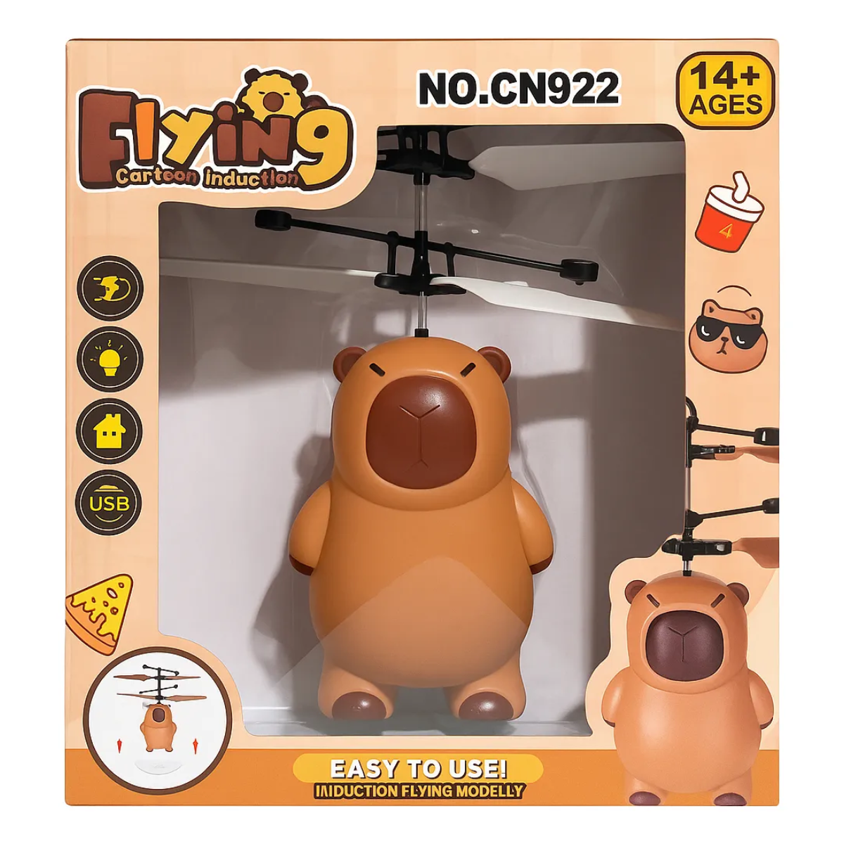 Drone Flying Ball - Bola Voladora Capibara-2