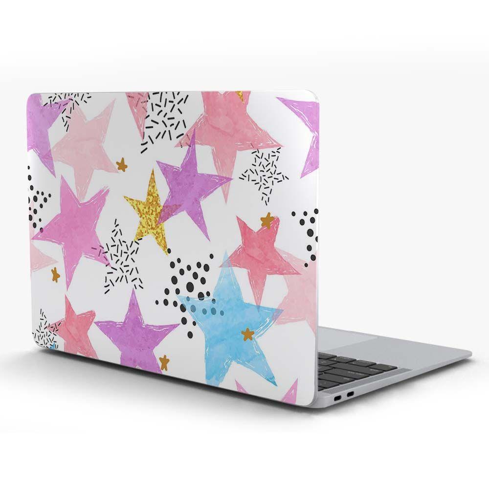 Carcasa Protector para Macbook Air 13" Estrellas Multicolor-0