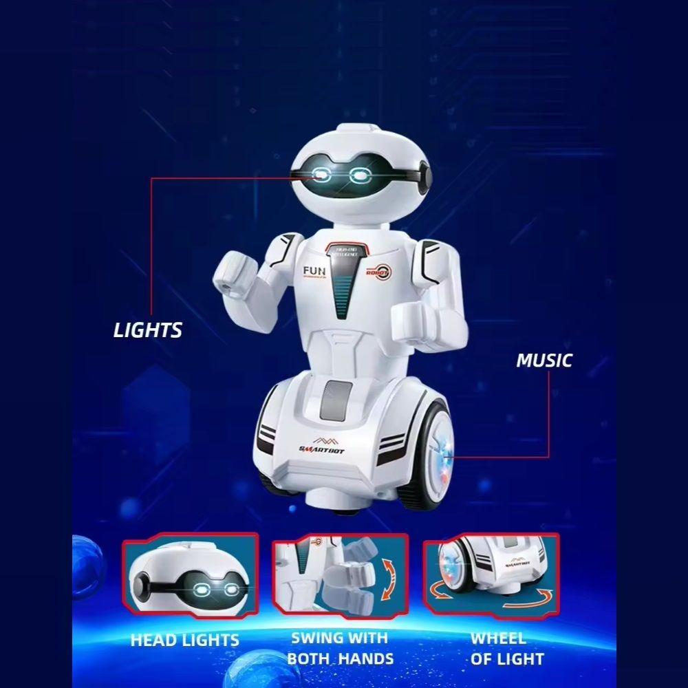 Robot Dinámico 360º Control Remoto Luces y Sonidos-5