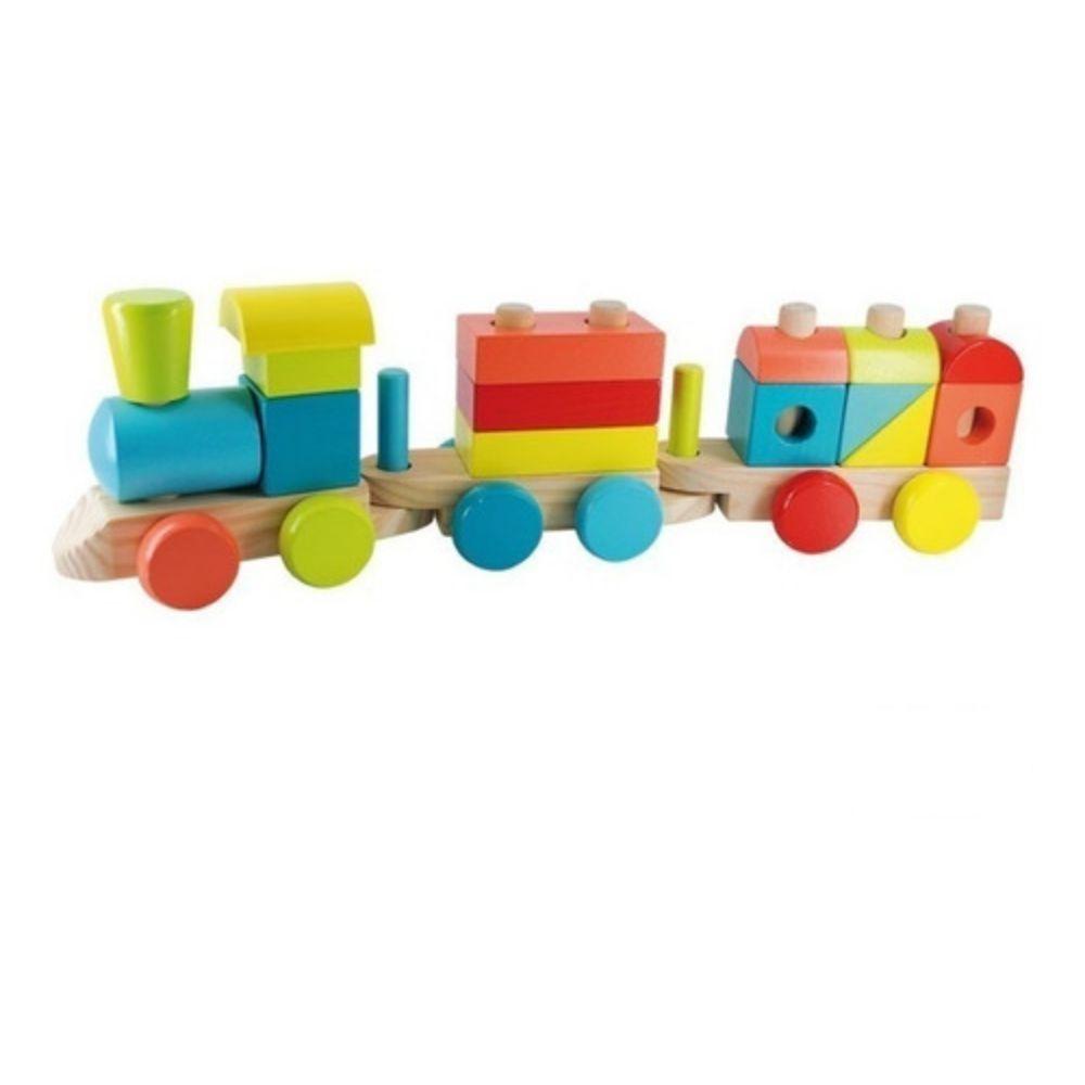 Pack 3 juguetes de Madera Didácticos Carro+ABC+Puzles-1