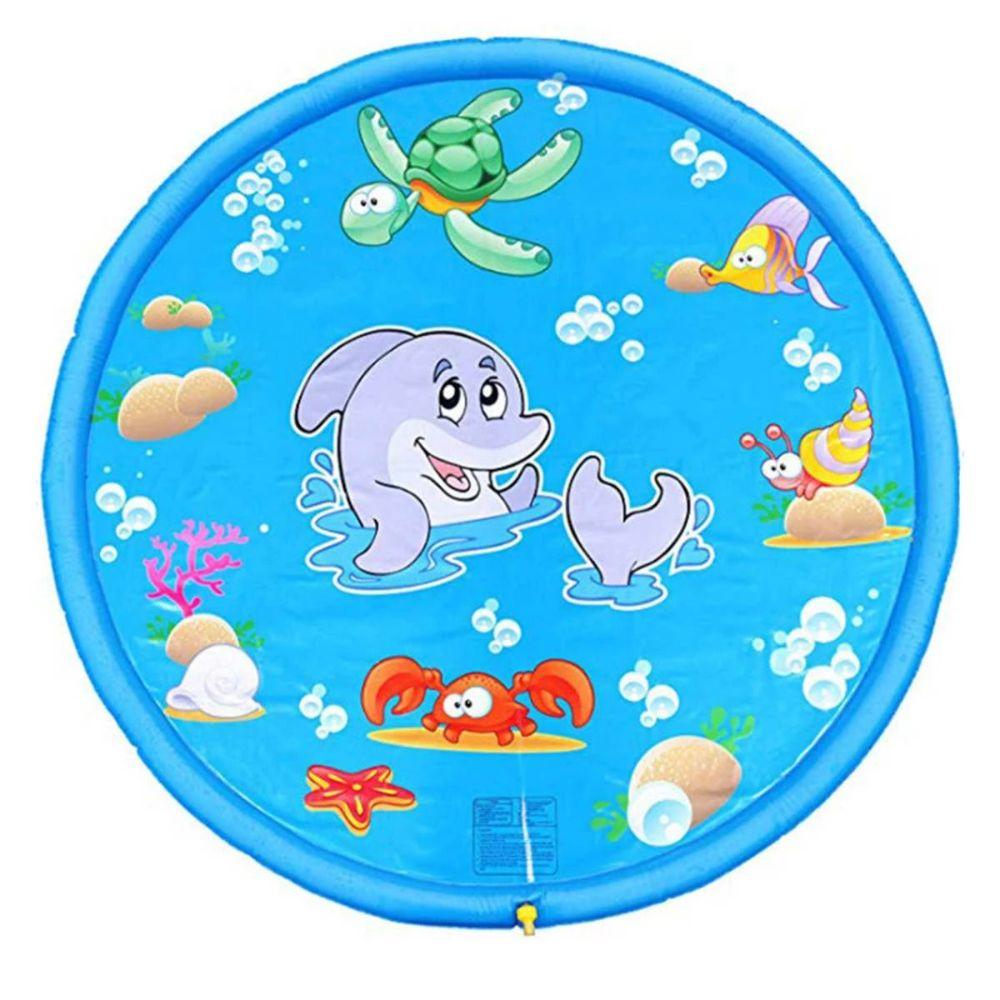 Piscina Alfombra Lanza Agua Infantil 100 cm Spacezat-2