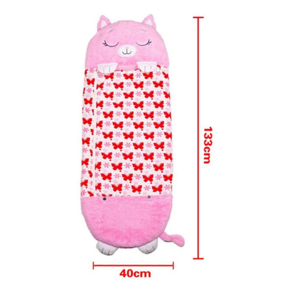 Saco de Dormir Infantil Gatita Rosa-2