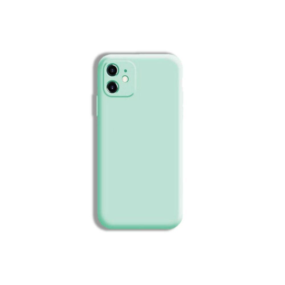 Carcasa Silicona Turquesa + Lámina Compatible con iPhone 11-0
