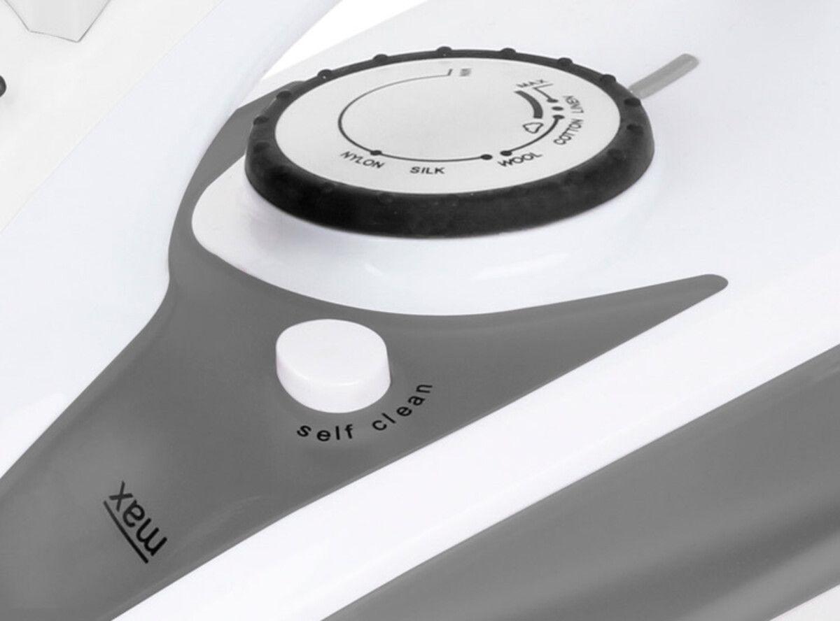 Plancha a Vapor Thomas 2000 Watts Blanca y Gris-1