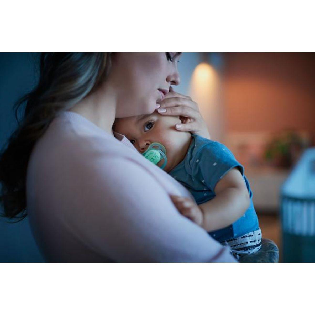 Pack 2 Chupete Ultra Air Nocturno Niño 0-6m AVENT-3