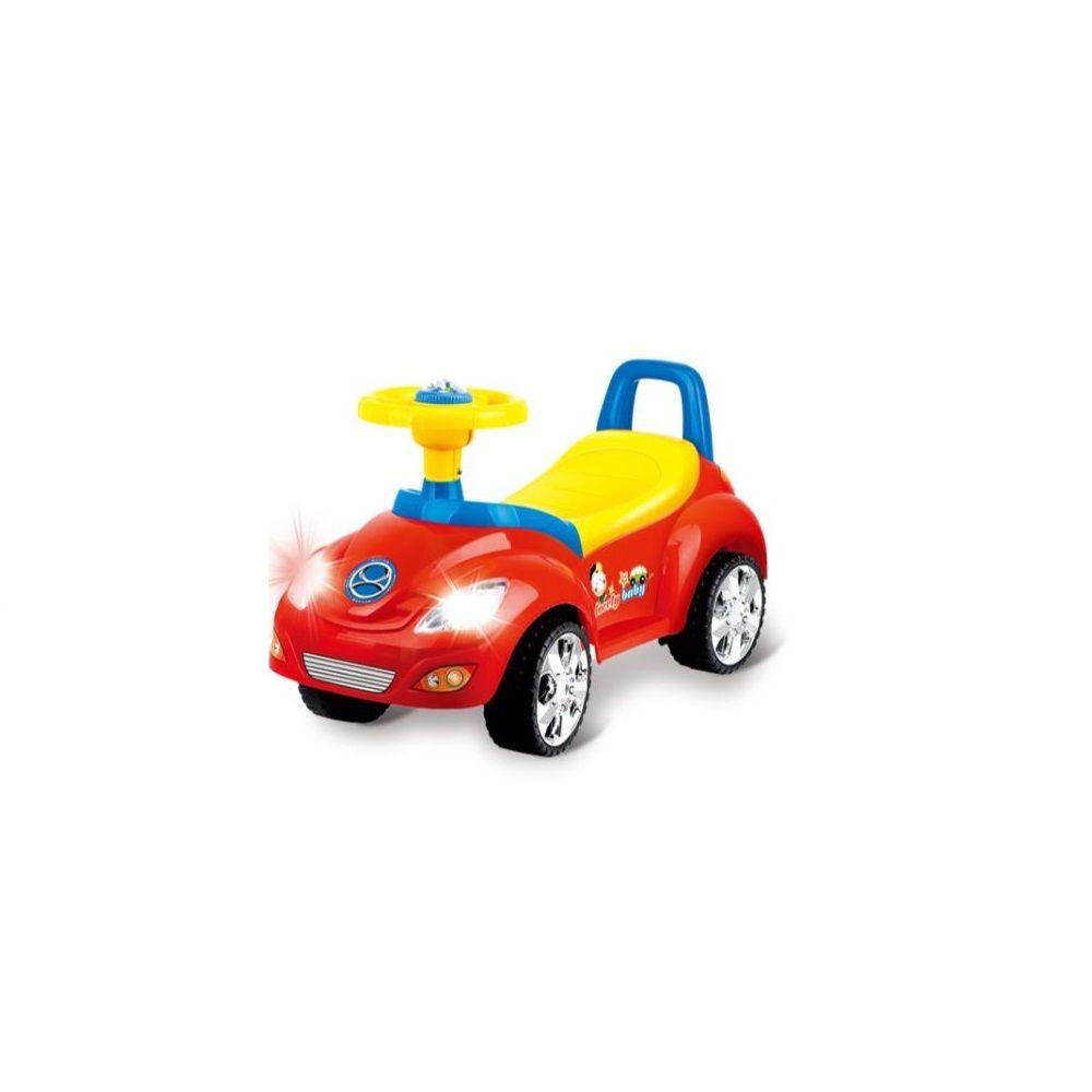 Auto Andador Infantil con Música Rojo-1