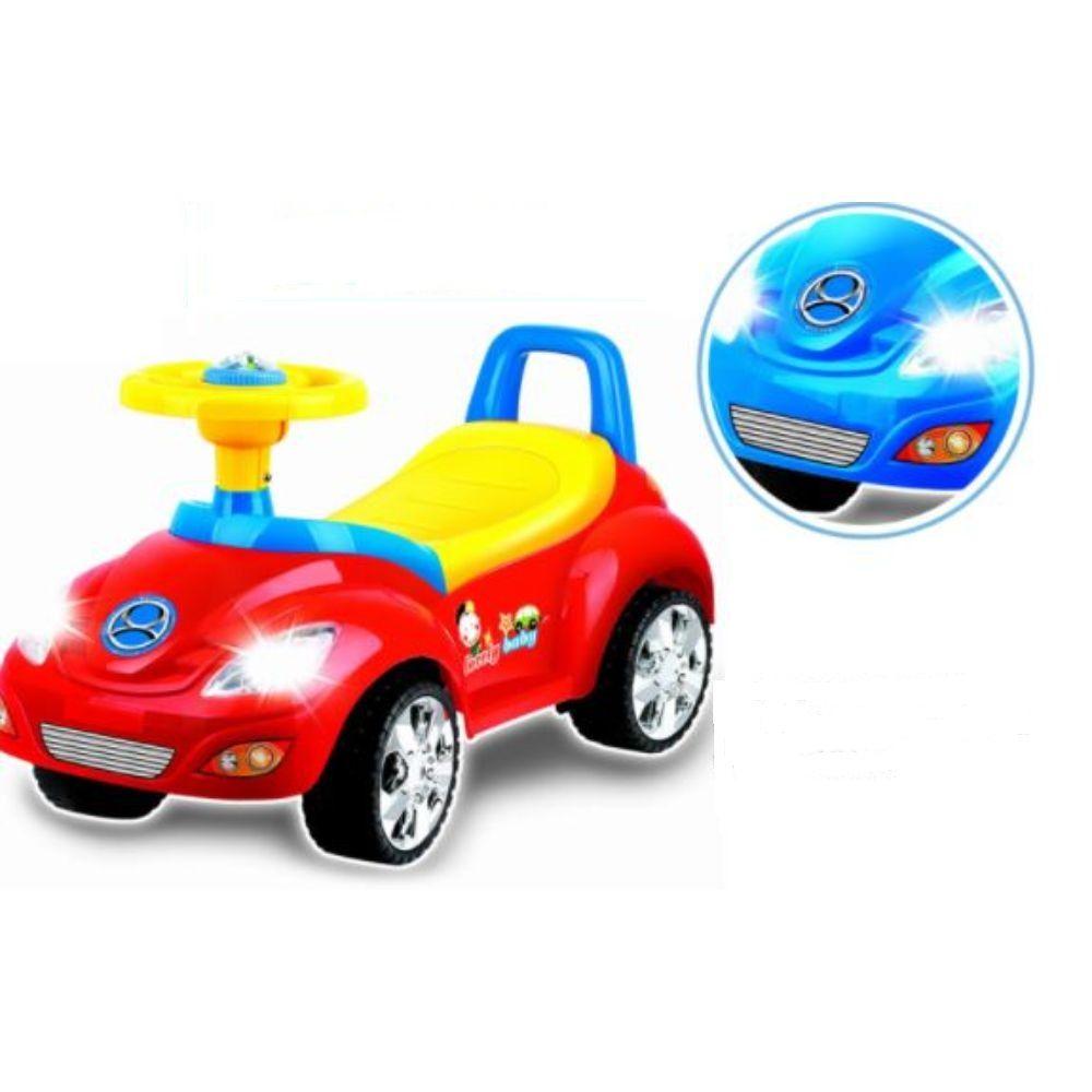 Auto Andador Infantil con Música Rojo-2