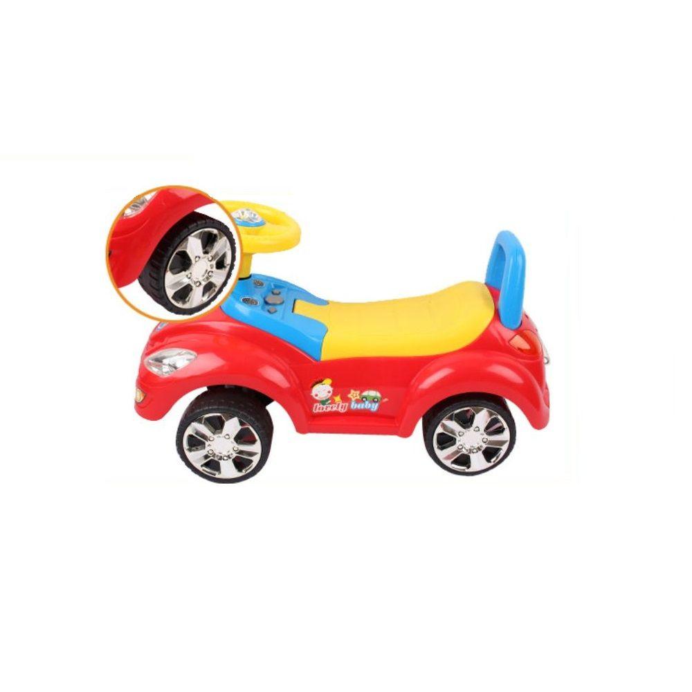 Auto Andador Infantil con Música Rojo-4