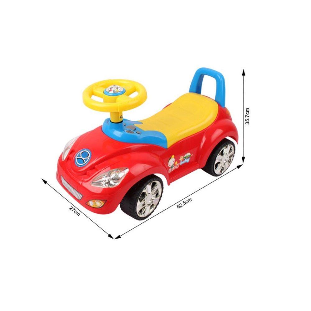 Auto Andador Infantil con Música Rojo-5