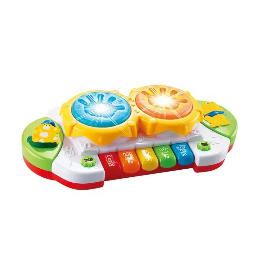 Piano Multifuncional Interactivo con Luz, Sonido y Musica-0