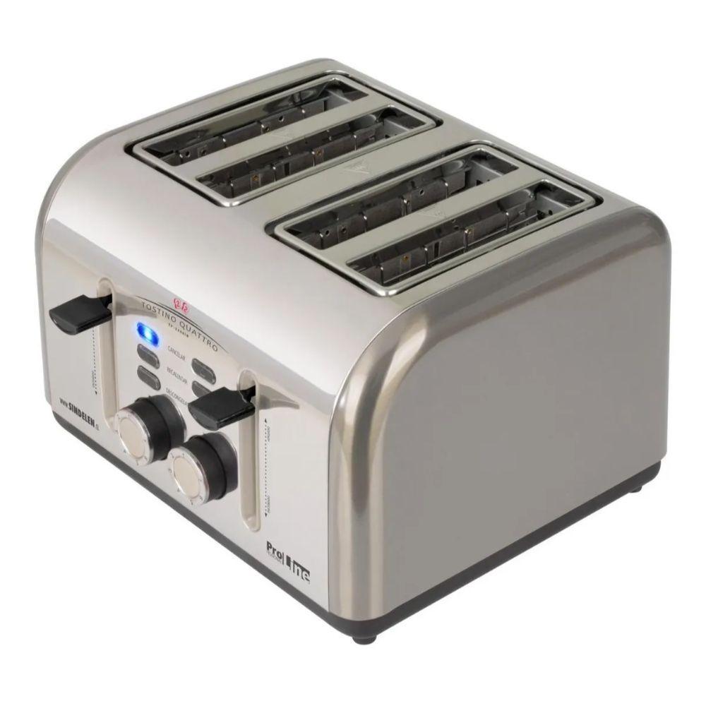 Tostador Eléctrico 4 Rebanadas Sindelen TP2400 7 niveles-0