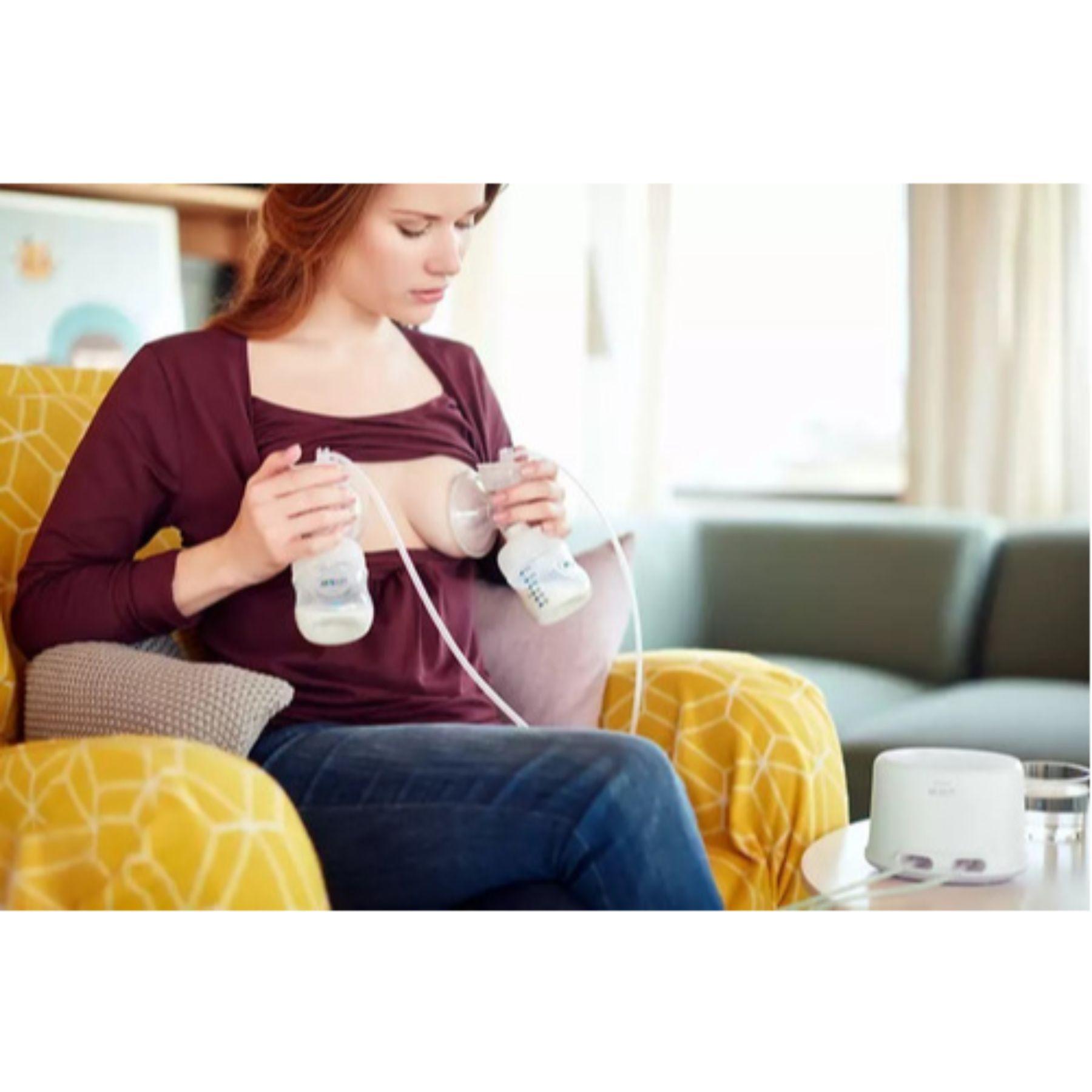 Extractor de Leche Eléctrico Doble Silencioso Avent-3