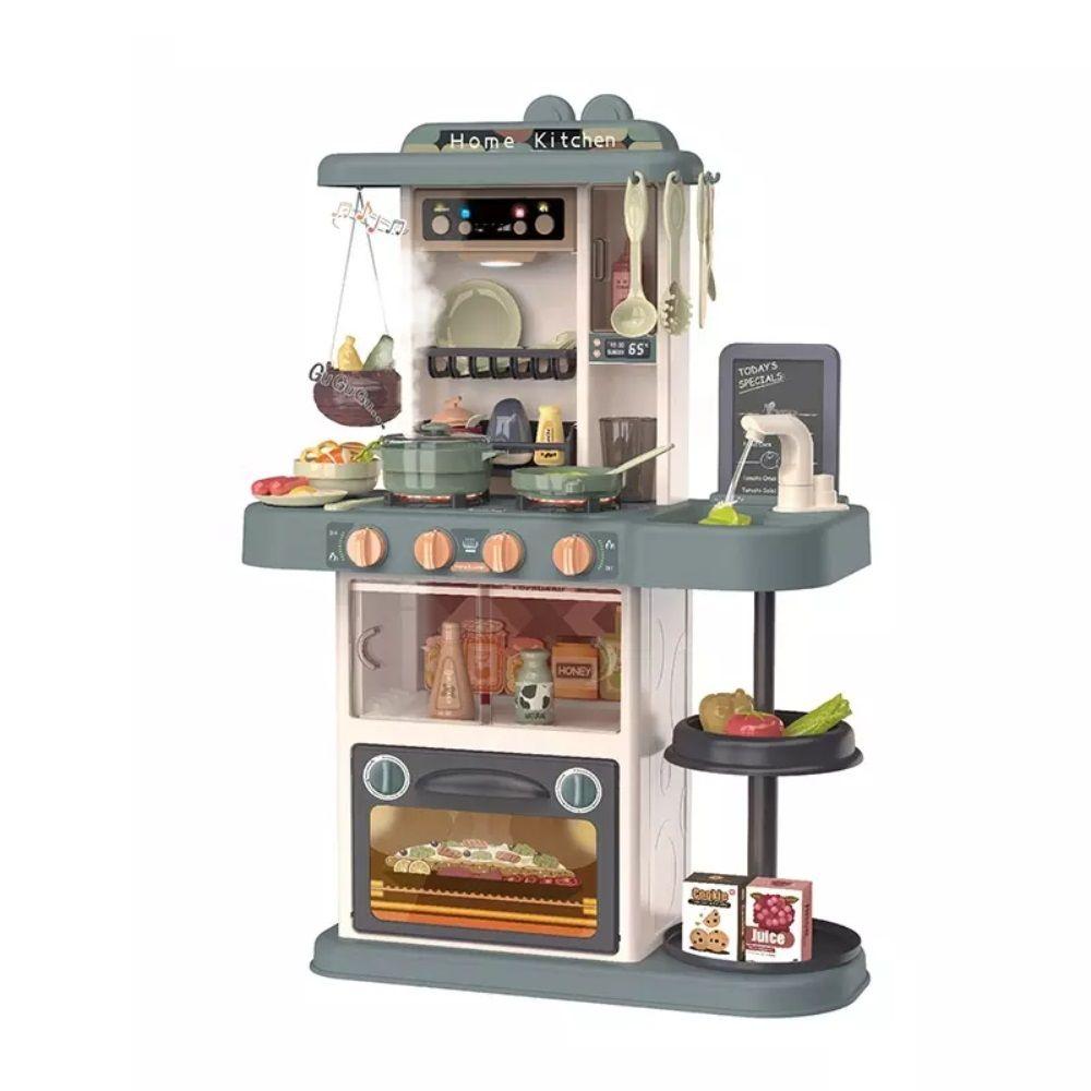Cocina de Juguete Didáctica 72 cm de Alto Gris-0