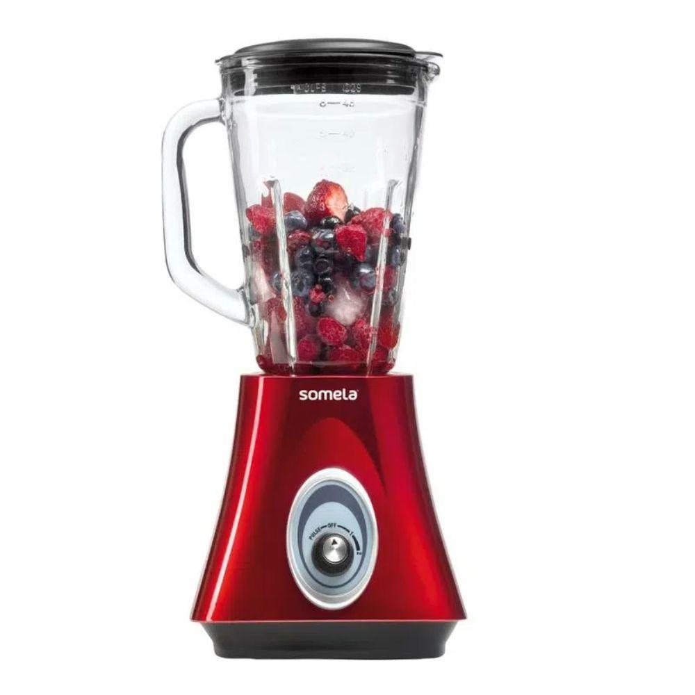 Licuadora Somela 1,5Lts Berry Blender BL1400 Roja-0