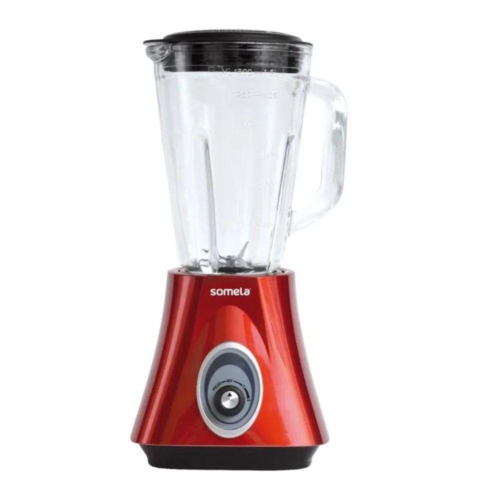 Licuadora Somela 1,5Lts Berry Blender BL1400 Roja-1