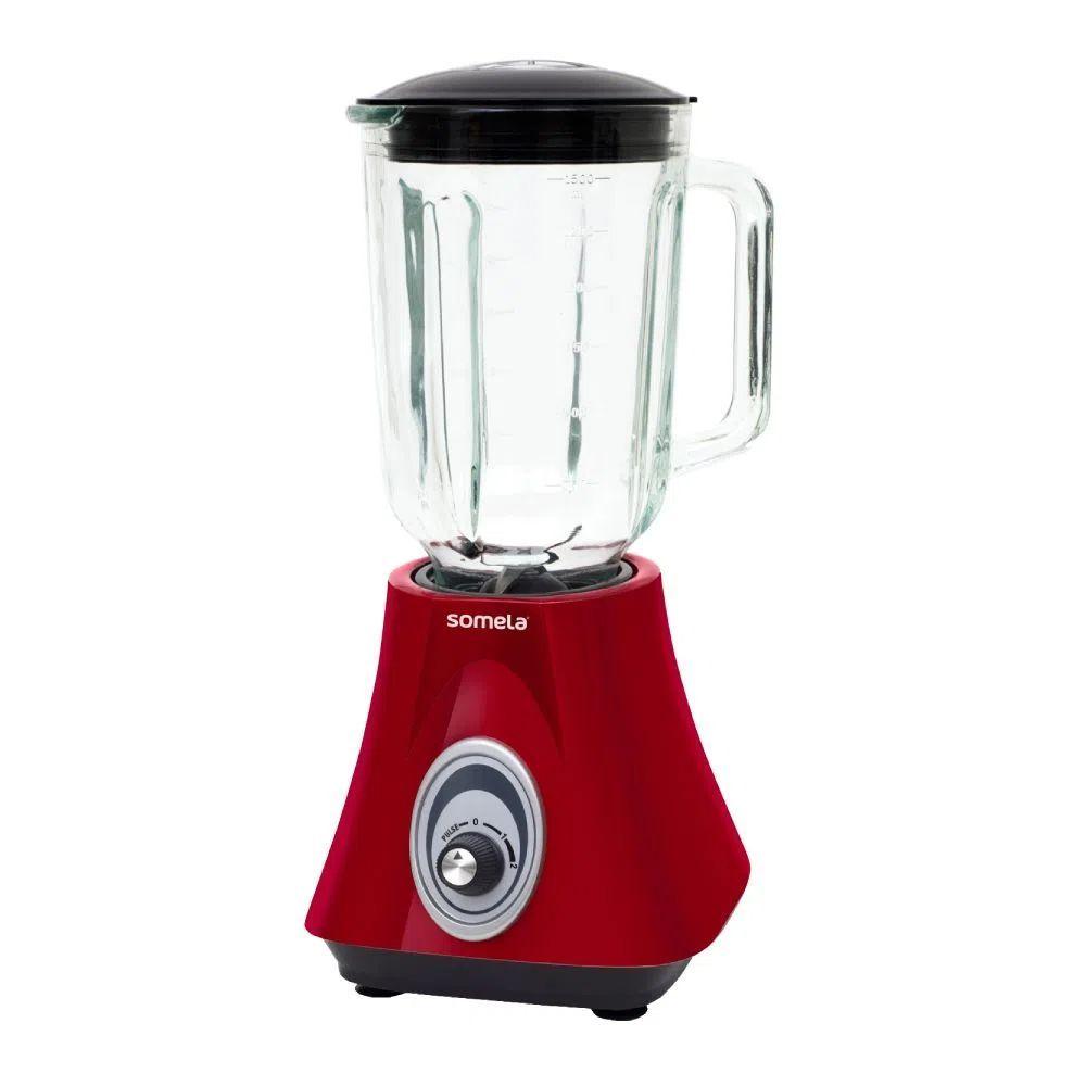 Licuadora Somela 1,5Lts Berry Blender BL1400 Roja-2