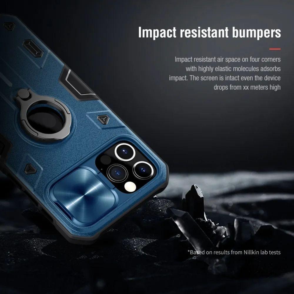 Carcasa Antishock Armor Azul + Lámina Compatible iPhone 12-4