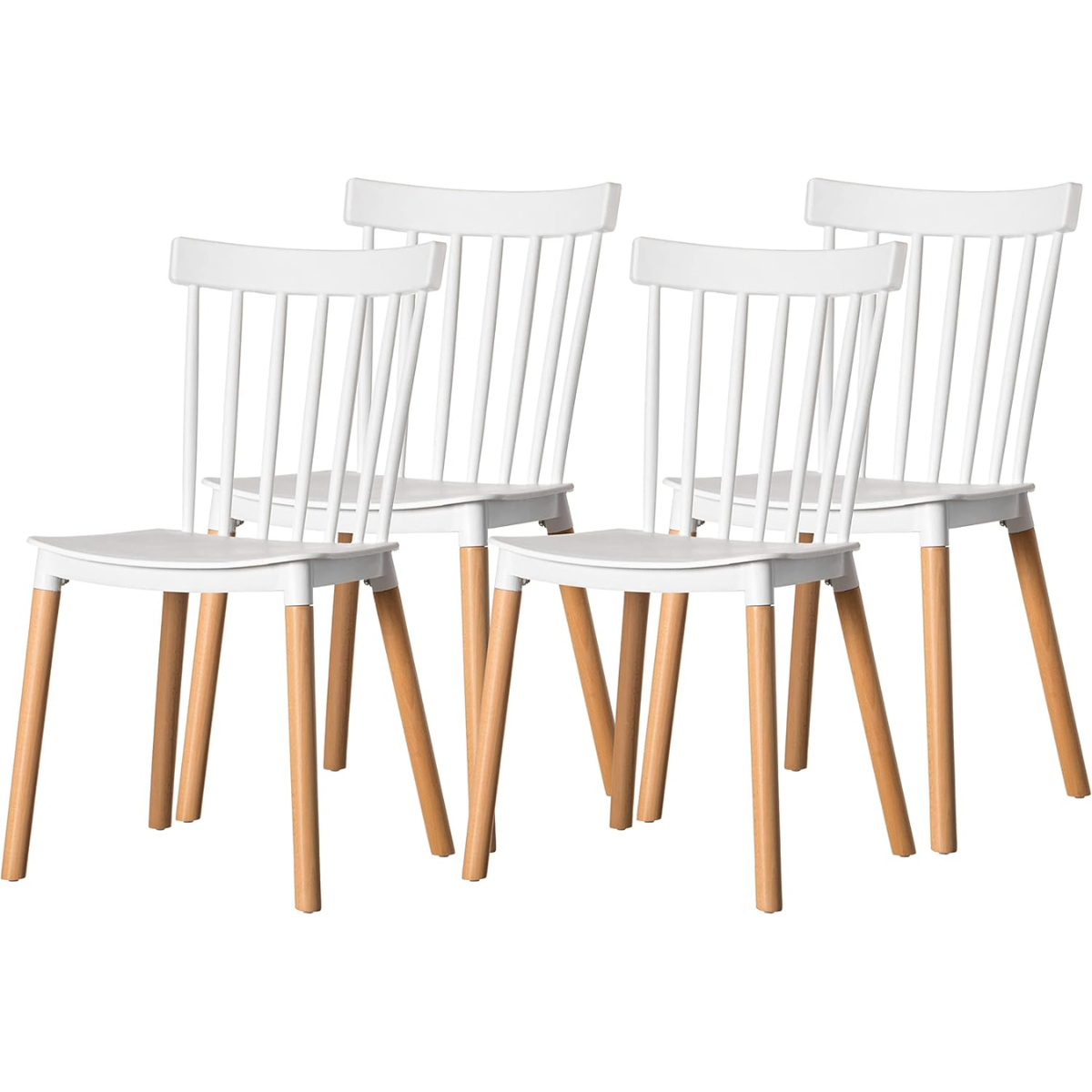 Pack de 4 Sillas Windsor Blanca-0