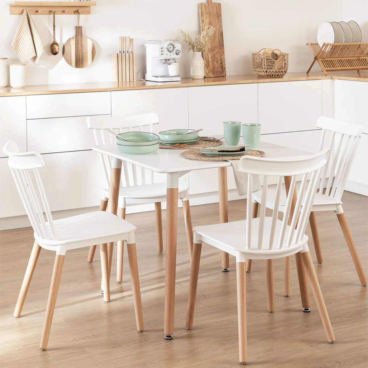 Pack de 4 Sillas Windsor Blanca-1