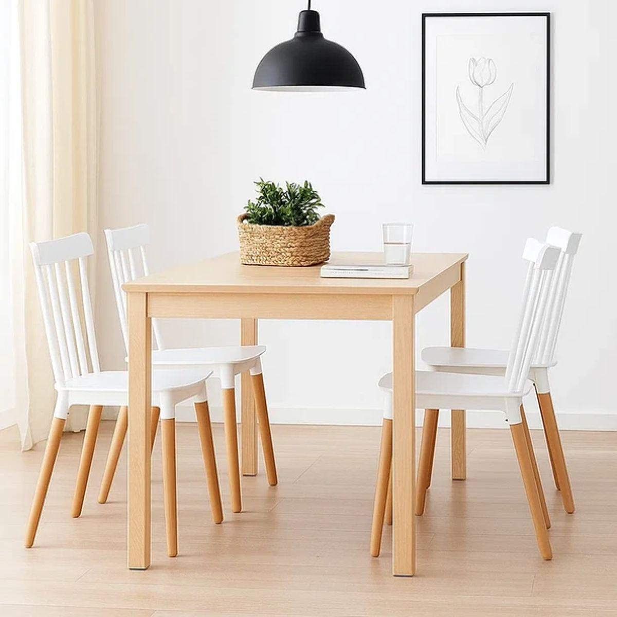 Pack de 4 Sillas Windsor Blanca-4